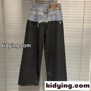 ツートーン切替 ヴィンテージ加工 ストレートシルエット Acne Studios アクネストゥディオズ コピー ワイドデニムパンツkidying26CiqW1n
