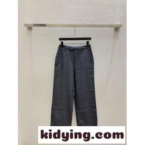 スタイリッシュ GGパターン デニムパンツ グッチ スーパーコピー ジーンズ コピー 合わせやすいkid26GrmiWn