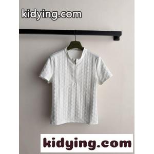 ハーフジップ GGジャガード 半袖トップス グッチ スーパーコピー Tシャツ 偽物 ホワイトkid260vmqWb