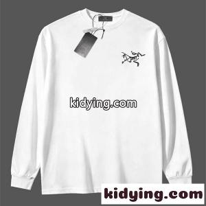 刺繍エンブレム ベーシックフォルム アウトドアテイスト ARCTERYX アークテリクス コピー 長袖Tシャツ 日常コーデkidying26OHL1fC