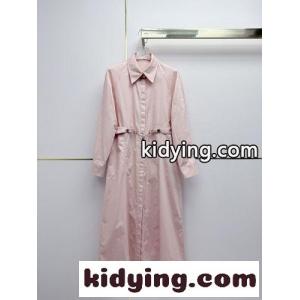 シンプル コットン シャツワンピース エルメス コピー ワンピース 偽物 ピンクkid2681LHbm