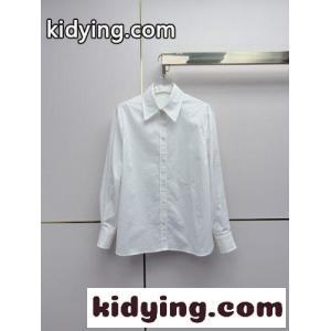 洗練された シンプル コットン 長袖シャツ エルメス コピー シャツ 偽物 ホワイトkid26TPnqGr