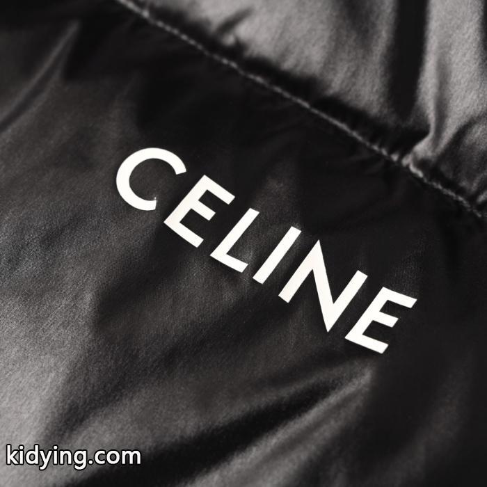 独創的なデザイン 26SS 異素材 ヴィンテージ感スーパー コピー 通販&nbsp;&nbsp;&nbsp;&nbsp;ダウンジャケットCELINE._1_4