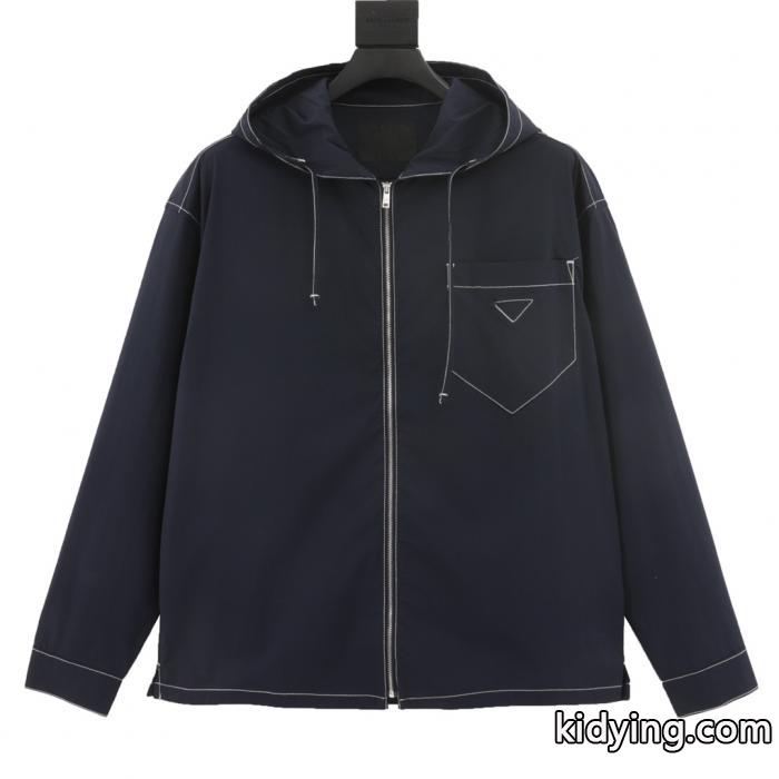 激安限定 新作/送料込 衝撃セールで破格 SS26オシャレコピー 品 販売PRADAジャケット._0_0