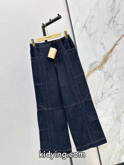 新作入荷 SS26オシャレ 自分らしく偽物 ブランド 販売MiuMiuズボン.._0_2