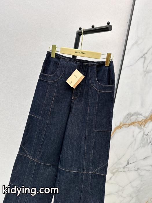新作入荷 SS26オシャレ 自分らしく偽物 ブランド 販売MiuMiuズボン.._0_3