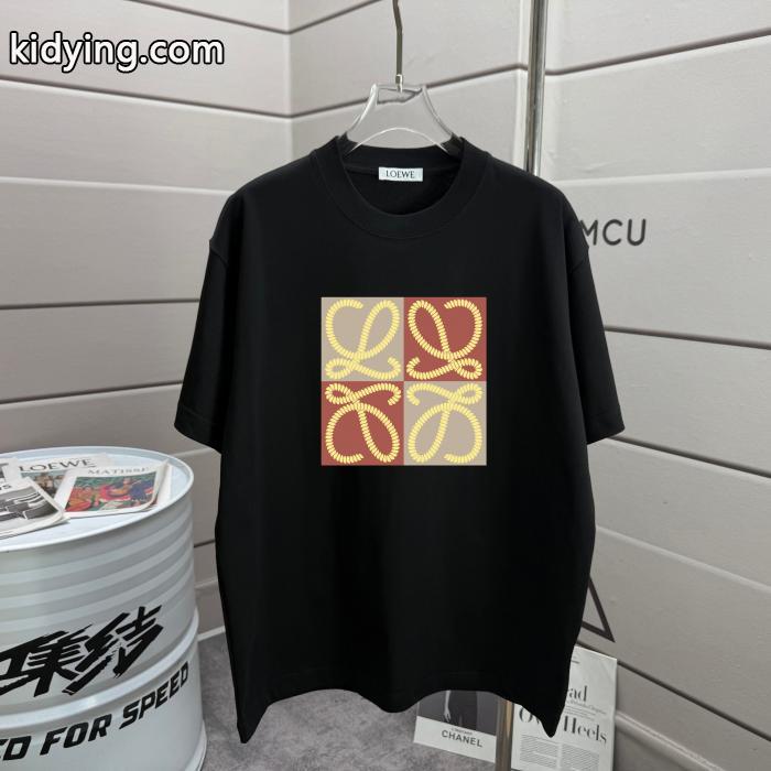 HOT新作登場 首胸ロゴ   激安大特価定番人気ブランド コピー ショップ半袖短袖ＴLoewe._0_0