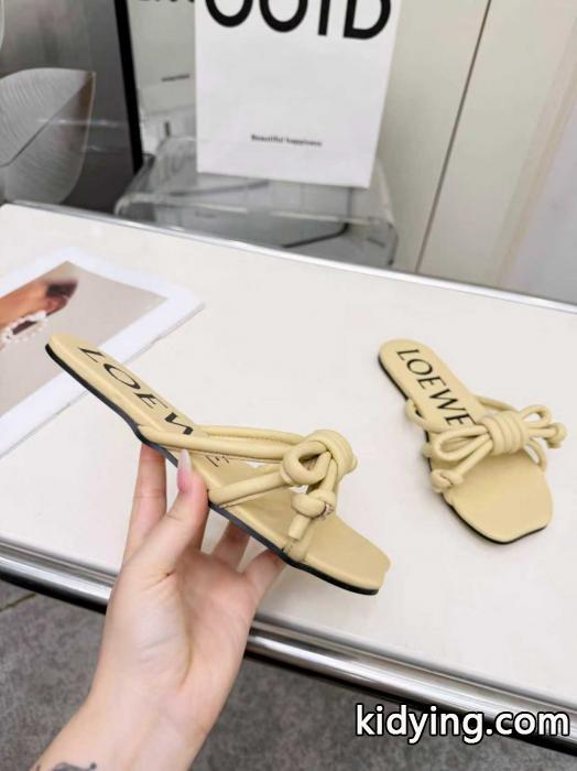 サンダルロエベきれいめ派に上質 着痩せ効果 高級感溢れるデザインブランド 通販店.._0_5