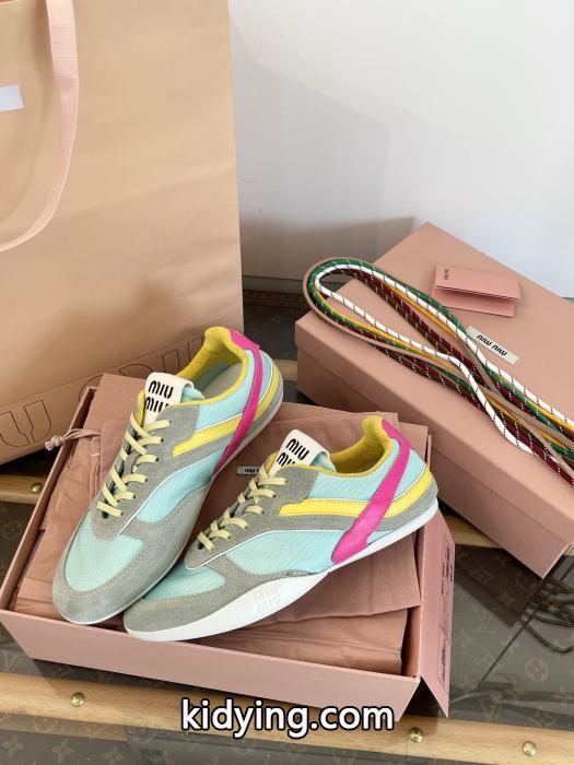 MiuMiuブランド コピー 安心数量限定格安 個性派  品質高き人気アイテムスニーカー.._0_0