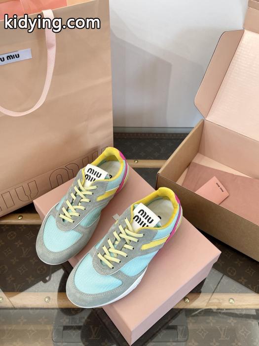 MiuMiuブランド コピー 安心数量限定格安 個性派  品質高き人気アイテムスニーカー.._0_2