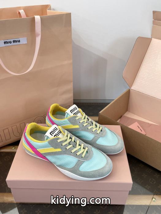MiuMiuブランド コピー 安心数量限定格安 個性派  品質高き人気アイテムスニーカー.._0_3