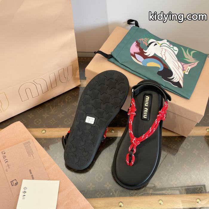 激安 ブランド 通販全国無料 超人気モデル入荷 大人っぽいデザインミュウミュウサンダル.._1_5