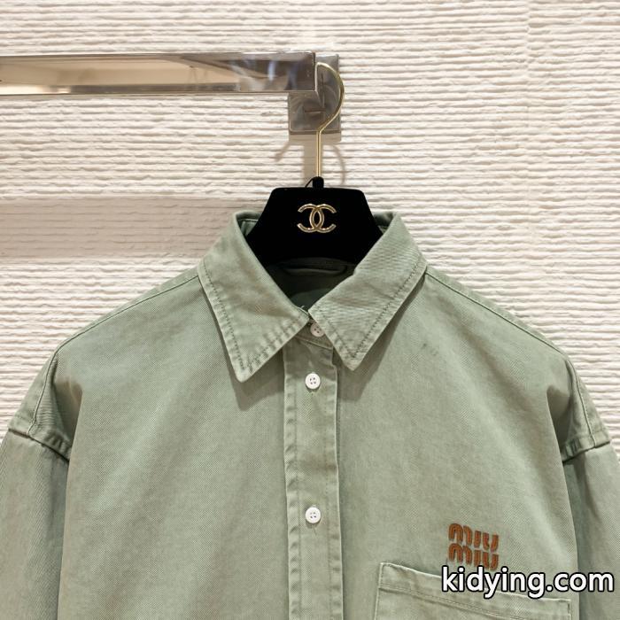 シャツシックでお洒落な 超目玉 最新入荷コピー ブランド 優良ミュウミュウ.._0_1