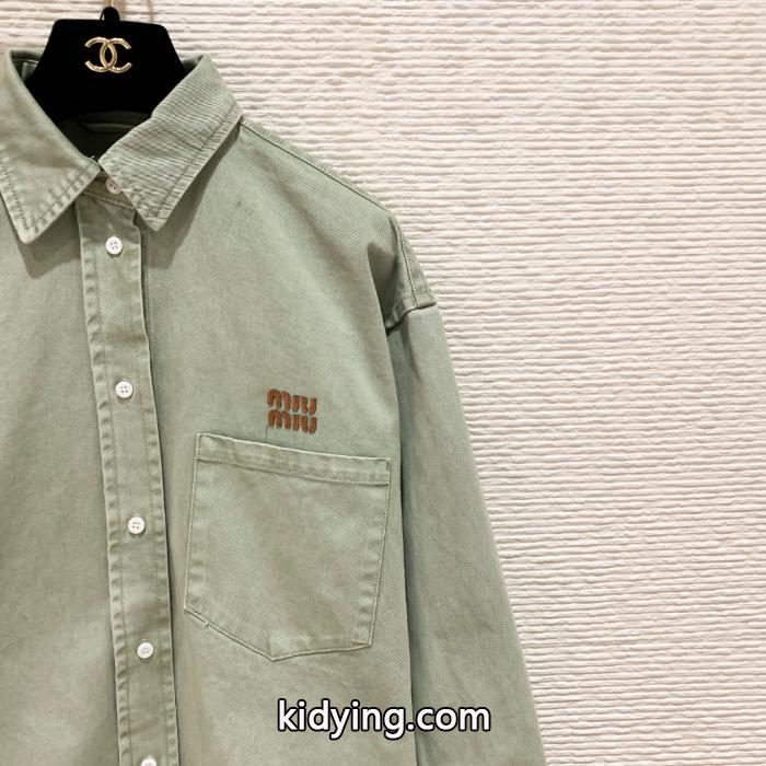 シャツシックでお洒落な 超目玉 最新入荷コピー ブランド 優良ミュウミュウ.._0_3