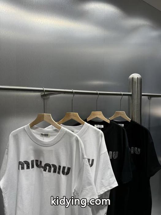 セールでお勧め 洗練デザイン 超レア MiuMiuスーパー コピー 安心t恤._0_5