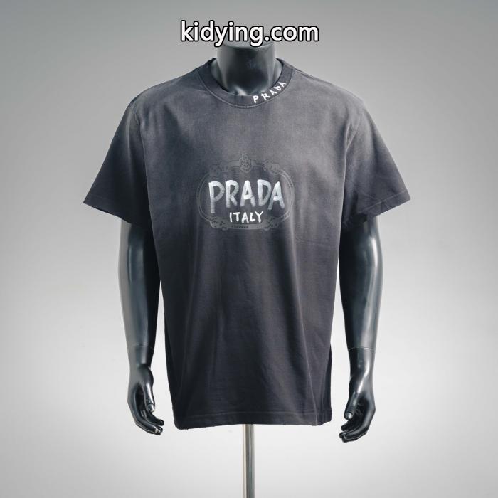 短袖Ｔ新作購入証明付 雑誌掲載最新作 在庫を確保PRADA偽物 ブランド 激安._0_0