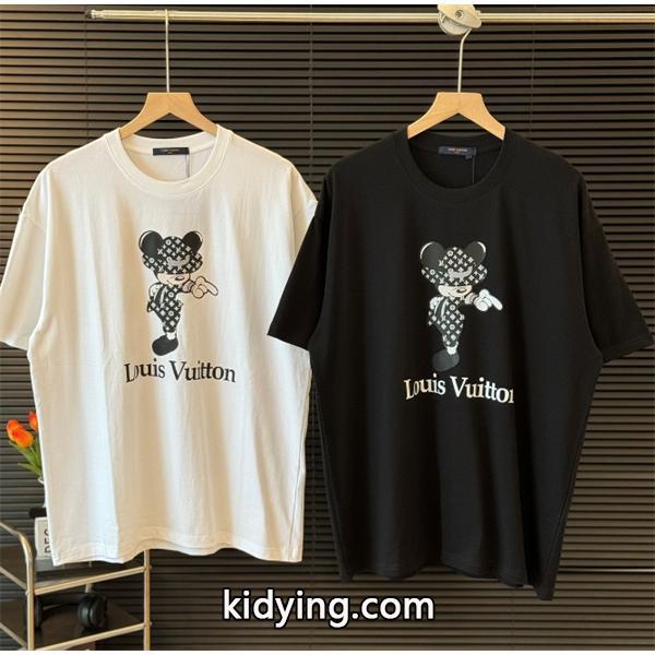 Tシャツ/ティーシャツ海外セレブが注目アイテム ルイ ヴィトン LOUIS VUITTONトレンド感満載なアイテム_ブランド コピー 激安(日本最大級)-0