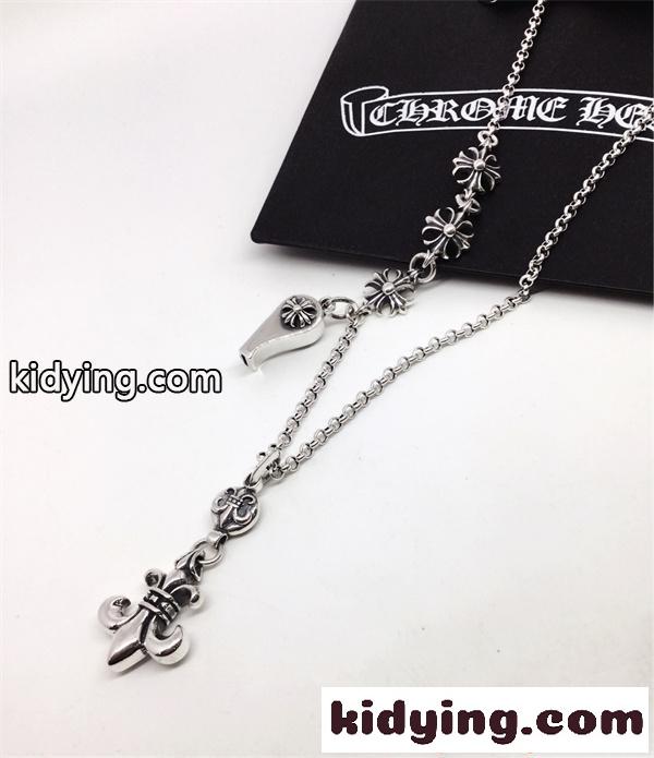 CHROME HEARTS ネックレス メンズ クロスチャーム チェーンデザイン ストリート系  クロムハーツ コピー-1
