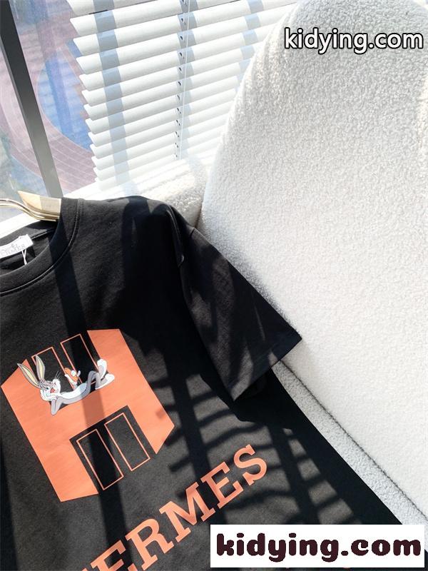 爆売れ注目 洗練映え 快適 半袖Tシャツ メンズ カジュアル HERMES エルメス コピー-6
