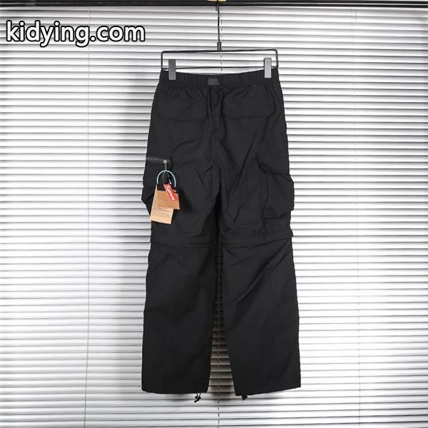 最高版本Supreme 20SS TNF Belted Cargo Pantコラボ黑カーゴパンツ スーパーコピー-0
