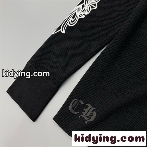人気♥Chrome Hearts クロムハーツ長袖tシャツスーパーコピー☆サーマル生地男女OK-3