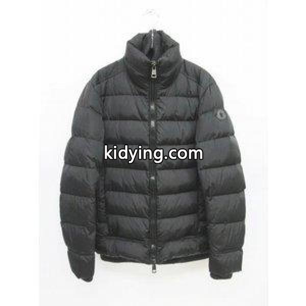 モンクレール MONCLER ROUMUALD GIUBBOTTO ダウンジャケット ブルゾン アウター ロミュアルド 黒 ブラック サイズ1 メンズ【中古】【ベクトル 古着】 :095-201711241513:ブランド古着販売のベクトル - 通販ショッピング-0