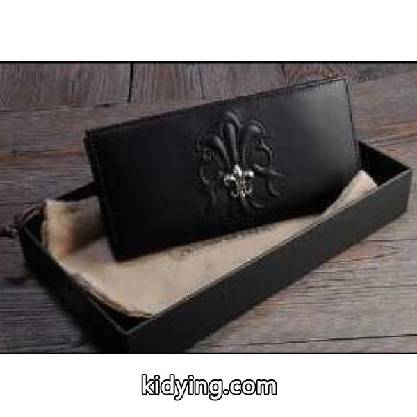 CHROME HEARTS クロムハーツ 財布 スーパーコピー 長財布 REC F ZIP#2 BSフレア パッチ/シルバー Bフレア ヘビーレザー ブラック_クロムハーツ CHROME HEARTS_ブランド コピー 激安(日本最大級)-0