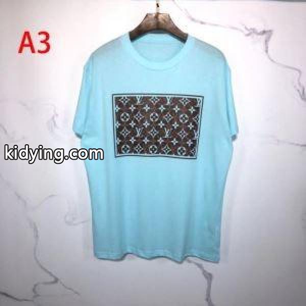 多色可選 大胆なトレンド感を楽しむ ルイ ヴィトン 春夏のお出かけを軽快に LOUIS VUITTON 半袖Tシャツ_ルイ ヴィトン LOUIS VUITTON_ブランド コピー 激安(日本最大級)-2