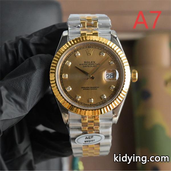 ロレックス デイトジャスト ディープブルー ファクトリー 3255 機芯 ROLEX コピー時計 高品質 腕時計-6