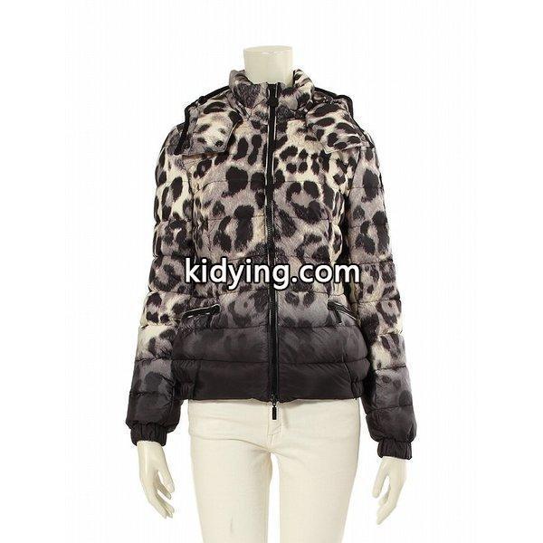 MONCLER モンクレール ダウンジャケット レオパード柄 ナイロン 白 グレー 黒 SABY サビー レディース 中古 :82178:RECLOヤフーショップ - 通販ショッピング-0
