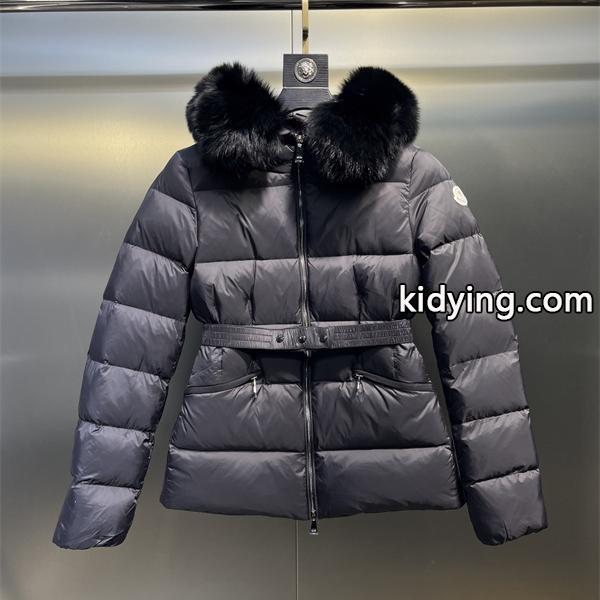 新作注目 ファー付き ダウンジャケット 女性的 上品 MONCLER モンクレール コピー-0