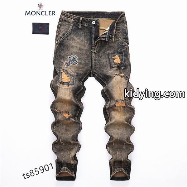 MONCLERデニムジーンズおしゃれで機能性の高いモンクレールジーンズメンズ2020最新アイテムトレンド販売_ブランド ジーンズ_メンズファッション_スーパーコピーブランド激安通販 専門店-0
