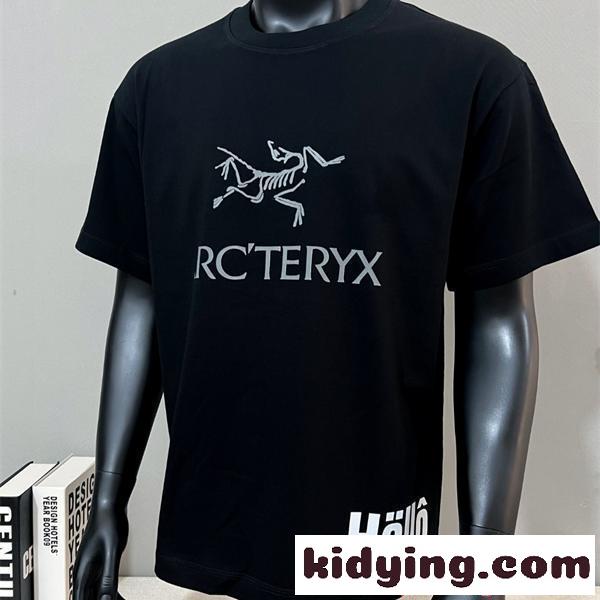 ARCTERYX 刺繍 半袖Tシャツ メンズ レディース アークテリクス コピー ユニセックス 柔らか素材-0