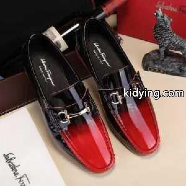 上品上質 2017年春夏 フェラガモ FERRAGAMO 2色可選 レザーシューズ靴 エナメル革_フェラガモ FERRAGAMO_ブランド コピー 激安(日本最大級)-2