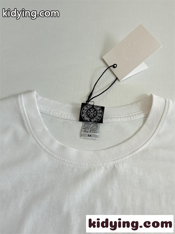 CHROME HEARTS クロムハーツ スーパーコピー 新作 ブラック ミニロゴ トレンドスタイル 半袖Tシャツ-4