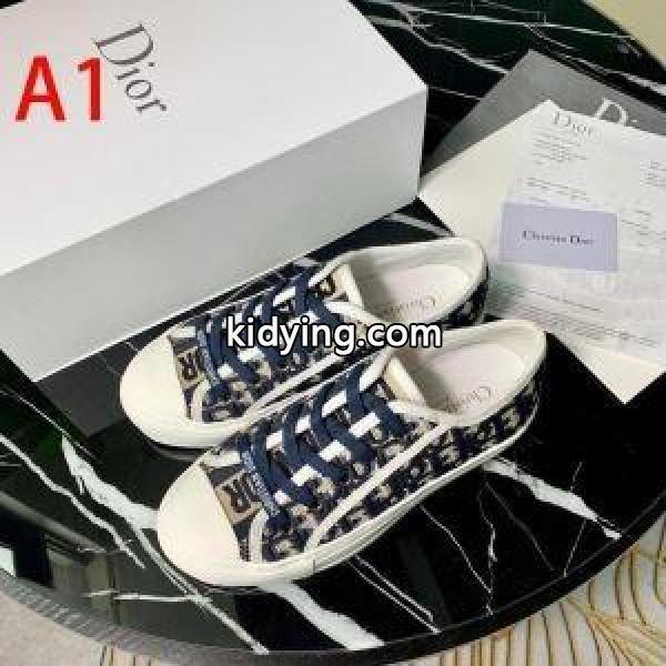 ディオール Dior レディース スニーカー 毎日でも使える大人気アイテム WALKNDIOR コピー 多色選択可 最安値 KCK211OBE_S56B-0