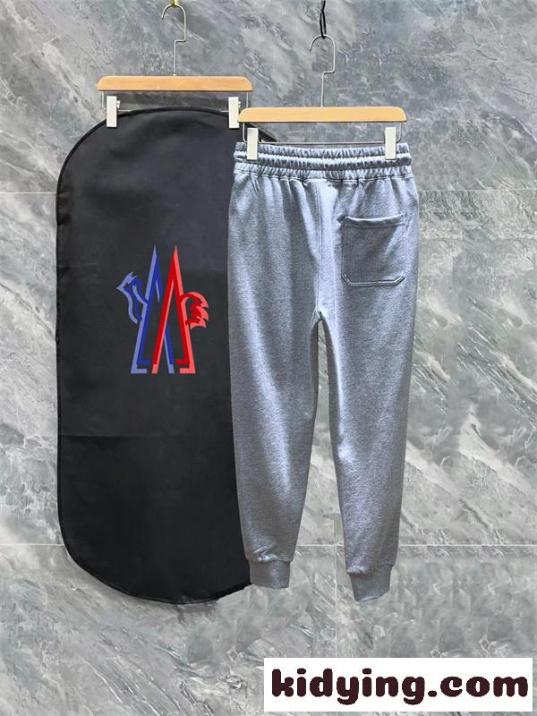 カジュアル リブヘム仕様 デイリー万能 お得 MONCLER モンクレール コピー スウェットパンツ トレンド-4