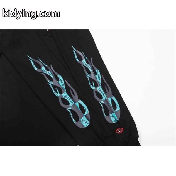 CHROME HEARTS コピー アクティブグラフィック ブラック長袖Tシャツ STAY FASTロゴデザイン クロムハーツ-3