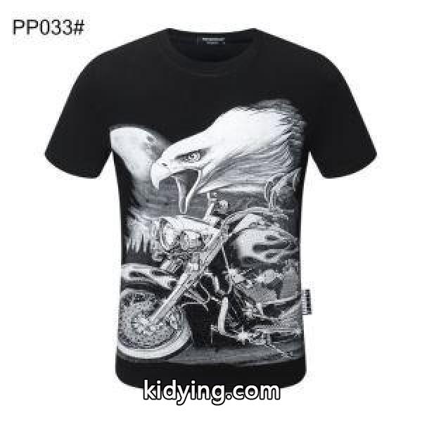 多色可選 心踊るおしゃれスタイル フィリッププレイン PHILIPP PLEIN 上品にもカジュアルにも 半袖Tシャツ_フィリッププレイン PHILIPP PLEIN_ブランド コピー 激安(日本最大級)-0
