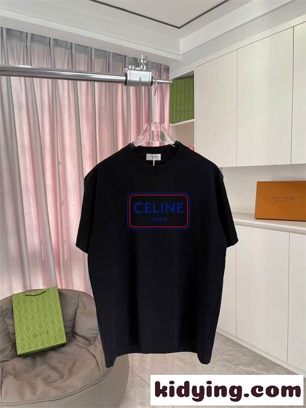 2026年新品CELINE セリーヌ tシャツスーパーコピー耐久性UP コットン100% 個性的-3
