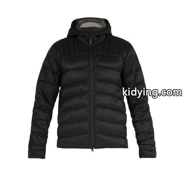 カナダグース メンズ ダウンジャケット アウター Brookvale quilted down hooded jacket Black :hb-1237417:フェルマート fermart 2号店 - 通販ショッピング-0