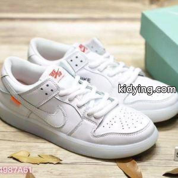 【今夏最新版】オフホワイトNIKE × OFF-WHITE Air Force 1 スニーカー おしゃれ ファション ホワイト 大人シンプル派-0