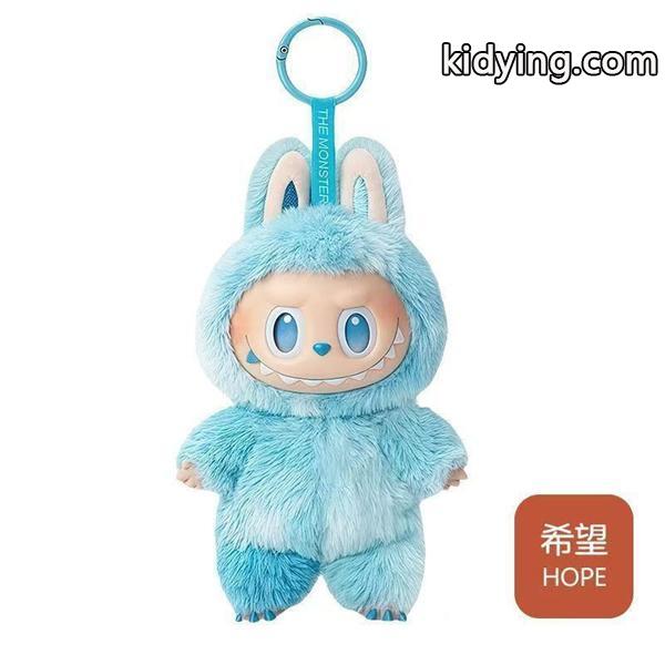 ポップマート POP MART 激安 LABUBU ラブブ 三代 ぬいぐるみ キーホルダー カラフル 6種セット LOVE HAPPINESS HOPE LUCK-5