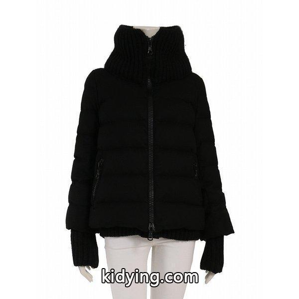モンクレール MONCLER CIGALE シガール ダウンブルゾン ウール 黒 レディース 通販 ショッピング-0