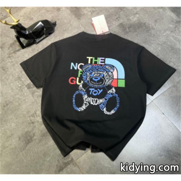 THE NORTH FACEノースフェイスコピー爆買い新作登場ベーシック柔らか滑らかｔシャツ半袖綿素材ブラック-0