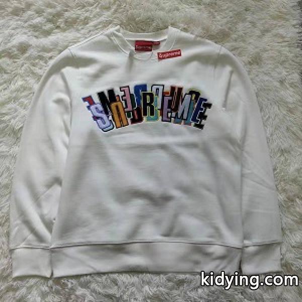 Supreme Stacked Crewneck 注目されるアイテムランキング パーカー 早速春夏のトレンドカラーおすすめ-0