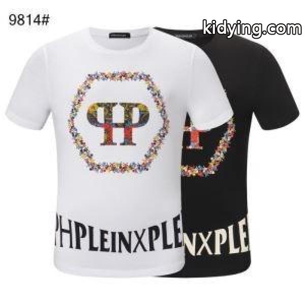 2019年春夏コレクションに見る PHILIPP PLEIN フィリッププレイン Tシャツ/半袖 2色可選_フィリッププレイン PHILIPP PLEIN_ブランド コピー 激安(日本最大級)-0