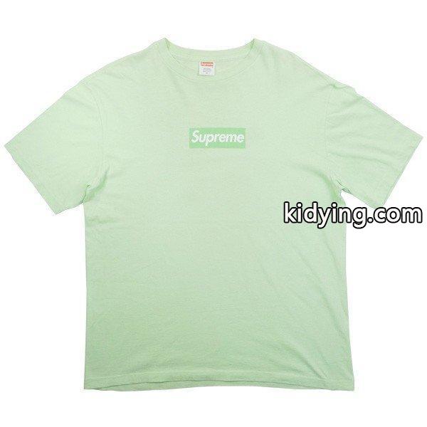 シュプリーム SUPREME Box Logo Tee Tシャツ ライムグリーン 良い-0