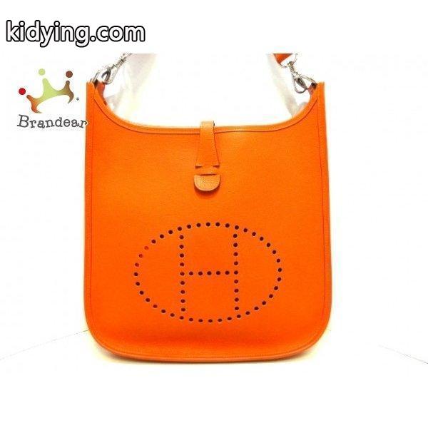 エルメス HERMES ショルダーバッグ エブリンPM オレンジ シルバー金具 ヴォーエプソン 新着 20180825_エルメス HERMES_ブランド コピー 激安(日本最大級)-0