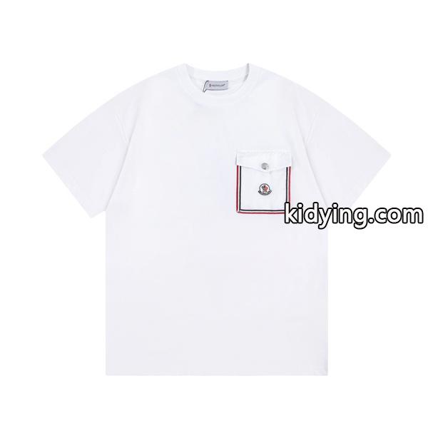 MONCLER偽物半袖tシャツ ２色選べる クルーネックジャージー 高いクオリティを誇る オーバーサイズ-0